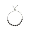 Pulsera Oval-Plata 925-Piedra zafiro y zirconia-PU3477 conpiedra