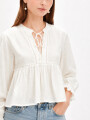 Blusa Teseo Marfil / Off White