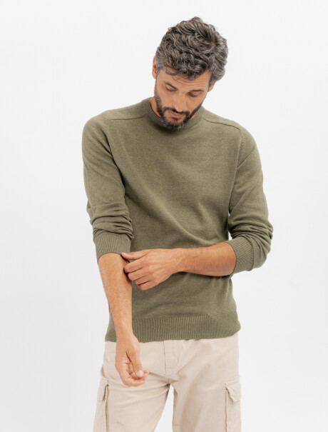 Buzo algodon Lisboa oliva