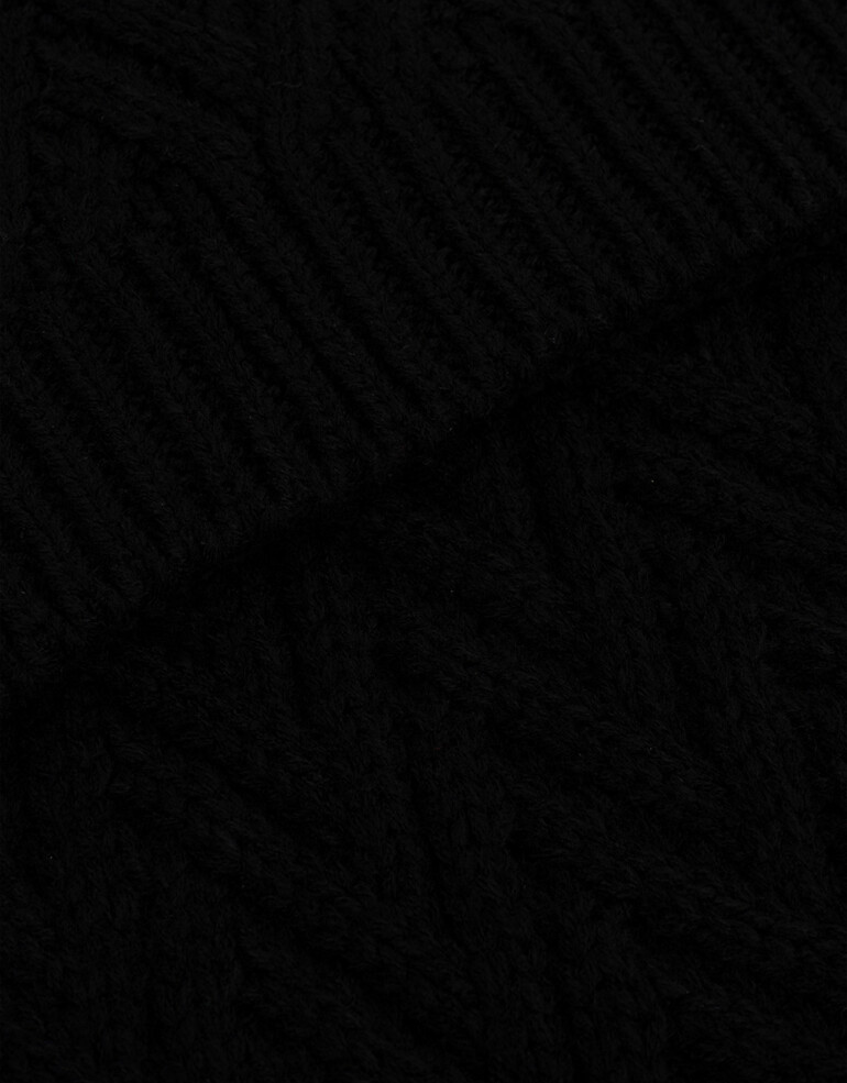 Bufandas Special Price Bufanda Tejida Special Price - Negro