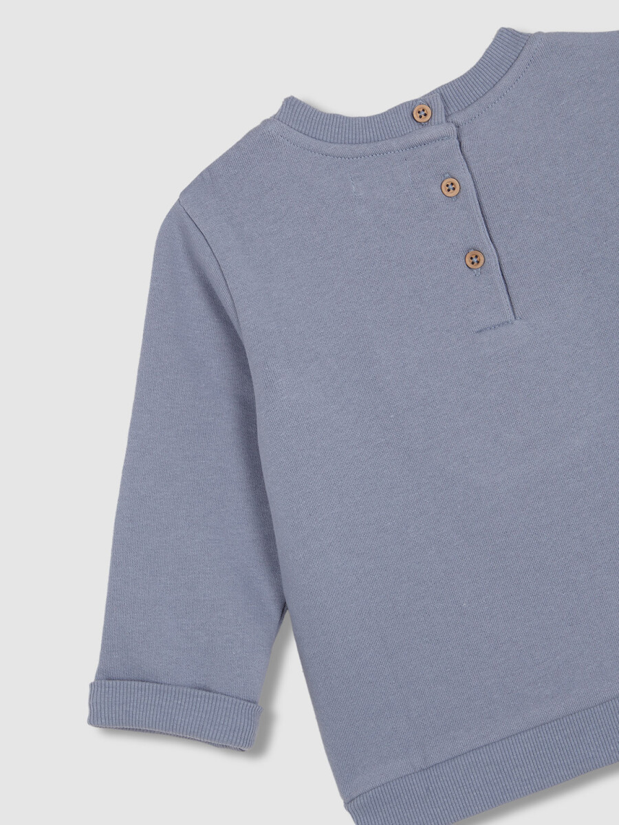 Sudadera Azul Azul Viejo