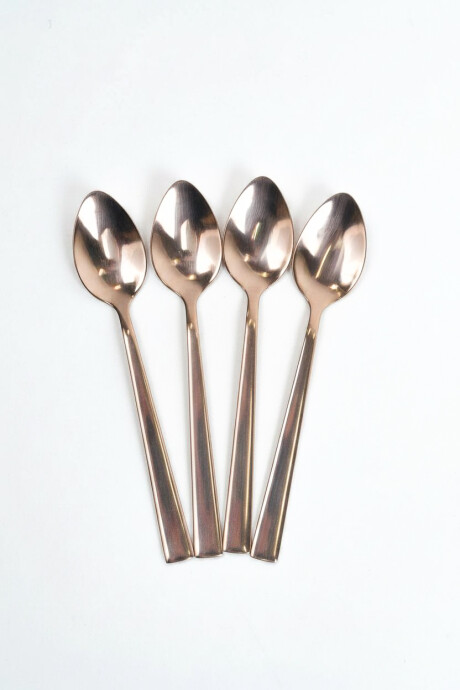Cuchara Helado Quara, Set 4 Un. Rosa Claro