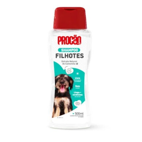 PROCAO SHAMPOO PARA CACHORROS FRASCO DE 500 ML PROCAO SHAMPOO PARA CACHORROS FRASCO DE 500 ML