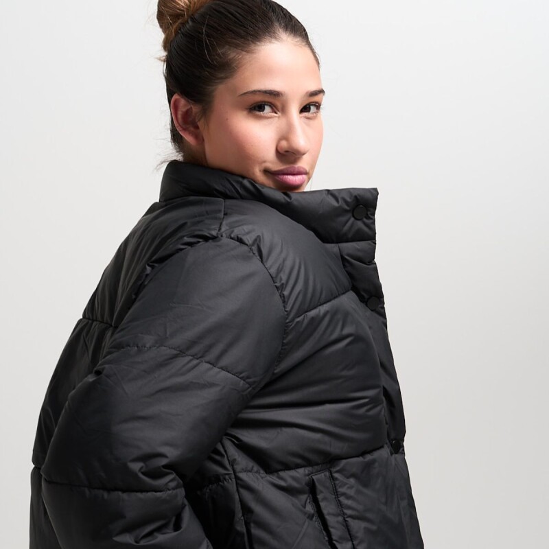 Campera dama puffer Slowly Black