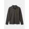 CAMISA POLO ML MASC CINZA ESCURO