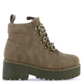 Botas de Niña MINI Miss Carol PITI acordonada Beige