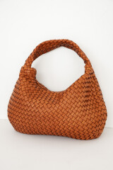 Hobo Leather Bag Camel