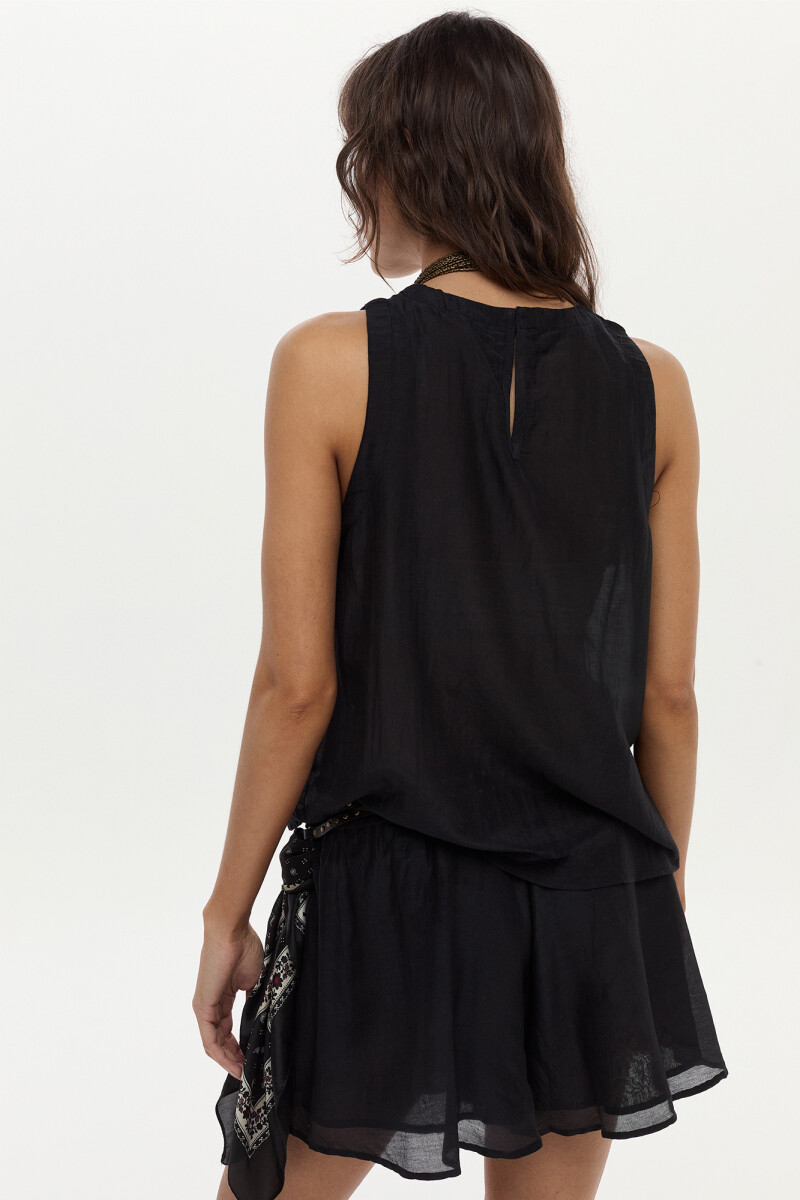 Top Delfina Negro