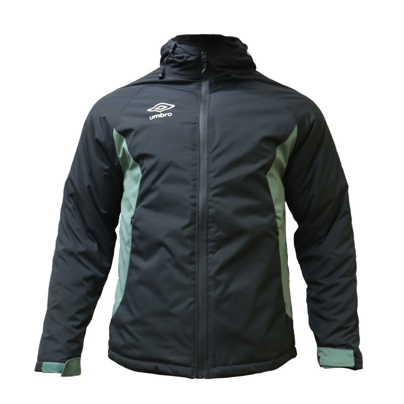 Campera de Hombre Umbro Crafted Pro Negro - Verde