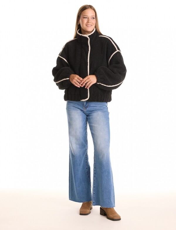 Camperita Abrigo NEGRO/CRUDO