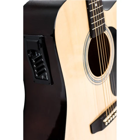 Guitarra Electro Acústica Memphis 964 Acero Natural Guitarra Electro Acústica Memphis 964 Acero Natural
