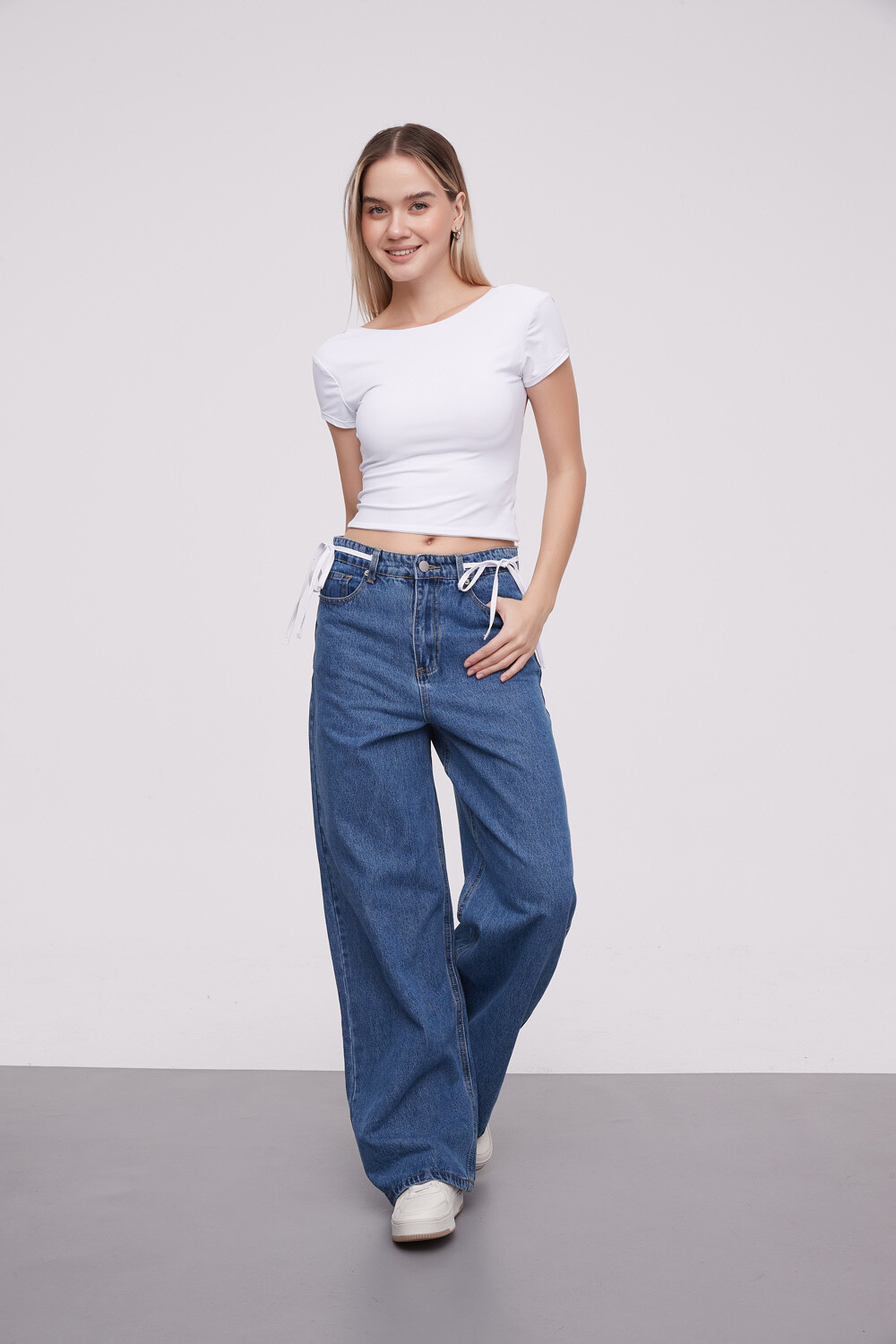 Pantalon Isangi Azul Medio