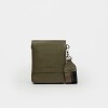 Mini Bag Olivia En Cuero Graneado Verde