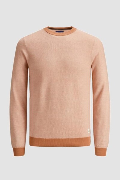 Sweater Texturizado Raw Sienna