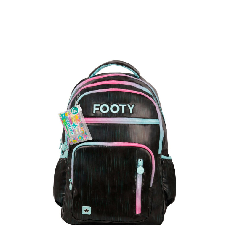 Mochila FOOTY 18" Matelasse Big Negro