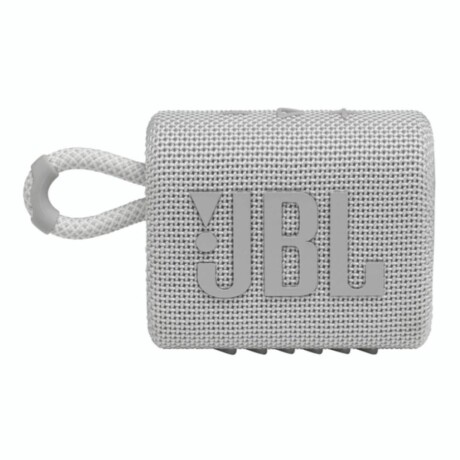 Parlante Inalámbrico JBL Go 3 BT Batería 5Hrs Waterproof - White Parlante Inalámbrico JBL Go 3 BT Batería 5Hrs Waterproof - White