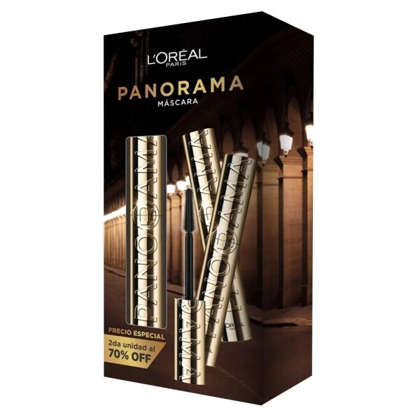 Pack de 2 Máscara Panorama Negra - Precio Especial Pack de 2 Máscara Panorama Negra - Precio Especial