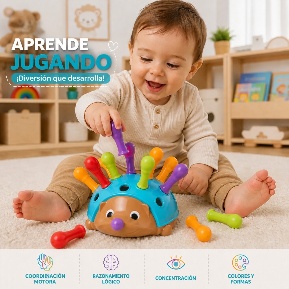 Juego encaje erizo P&F Juego encaje erizo P&F
