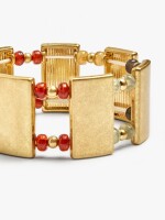 Pulsera Elástica Con Rectángulos multicolor
