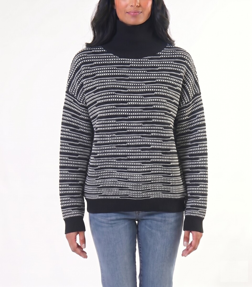 CHERRY SWEATER - BLACK 