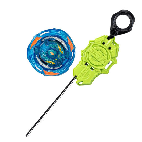 Beyblade Hypersphere Trompo + Lanzador Venom Hasbro Azul