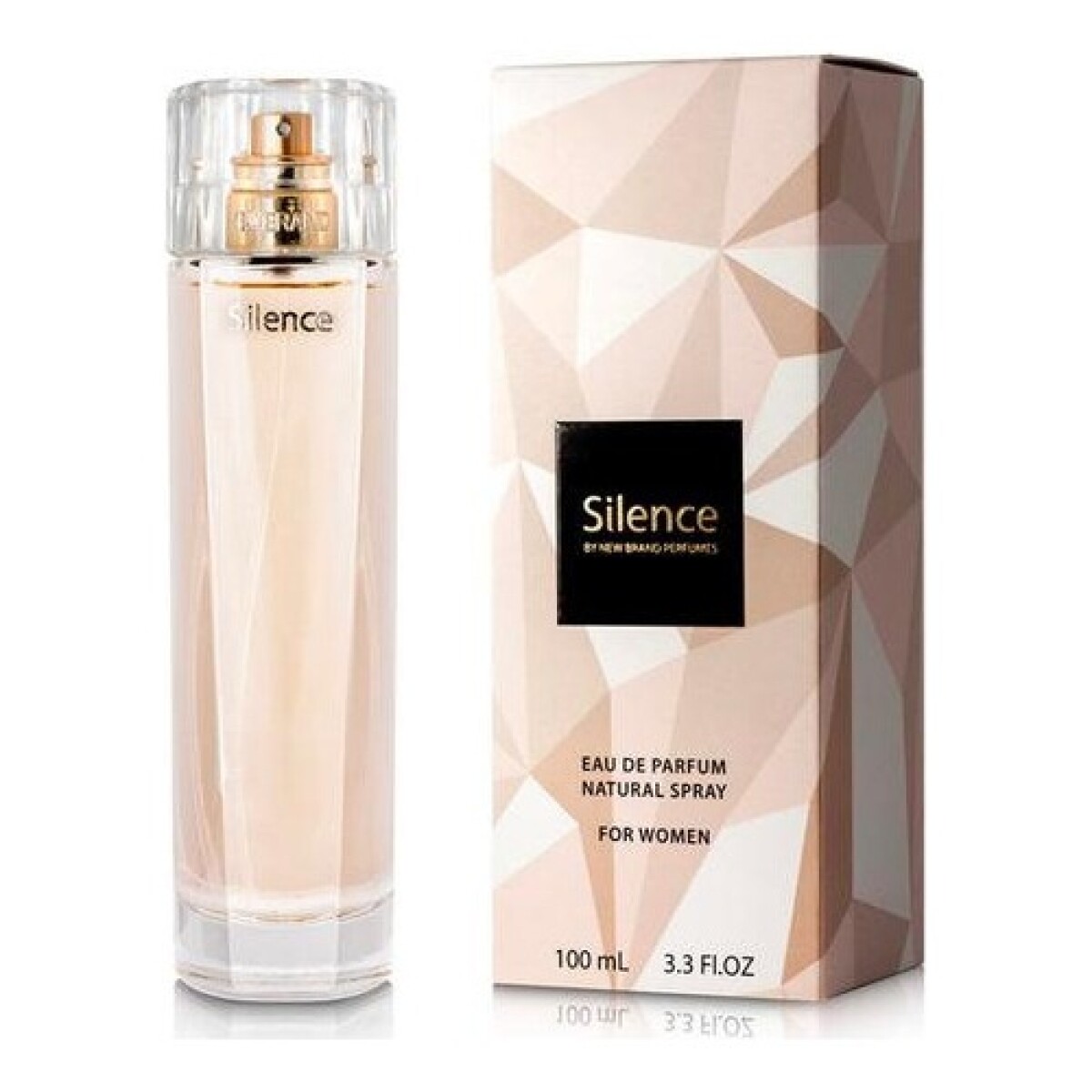 Perfume New Brand Prestige Silence EDP 100ml Original 