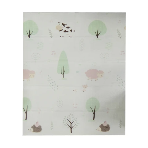 Alfombra Infantil Plegable Anti Golpes 120 x 180 cm ANIMALES