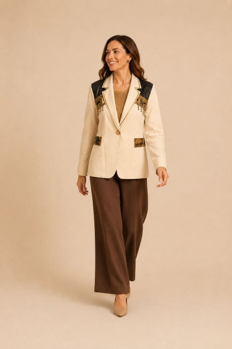 CHAQUETA ROSANGELA Avena