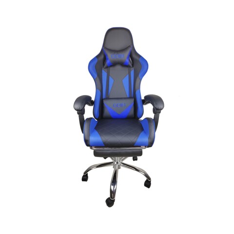 Silla Gamer Empoli C/Reposapie EM-G01 Azul