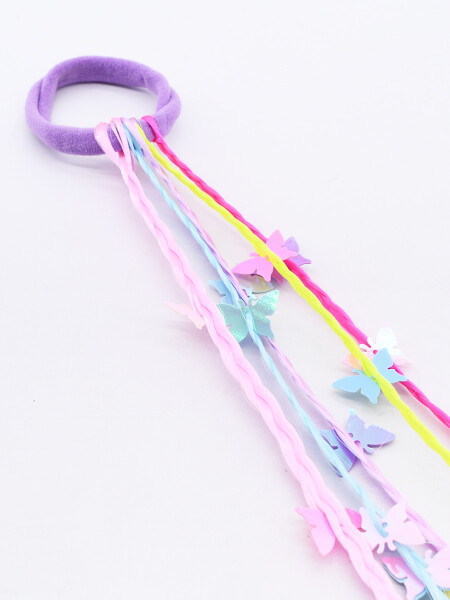 COLERO CON TRENZAS MULTICOLOR