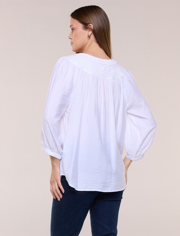 Blusa Canesu Bordado BLANCO