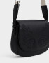 Bandoleras Boho Bandolera Bordada Con Solapa - Negro