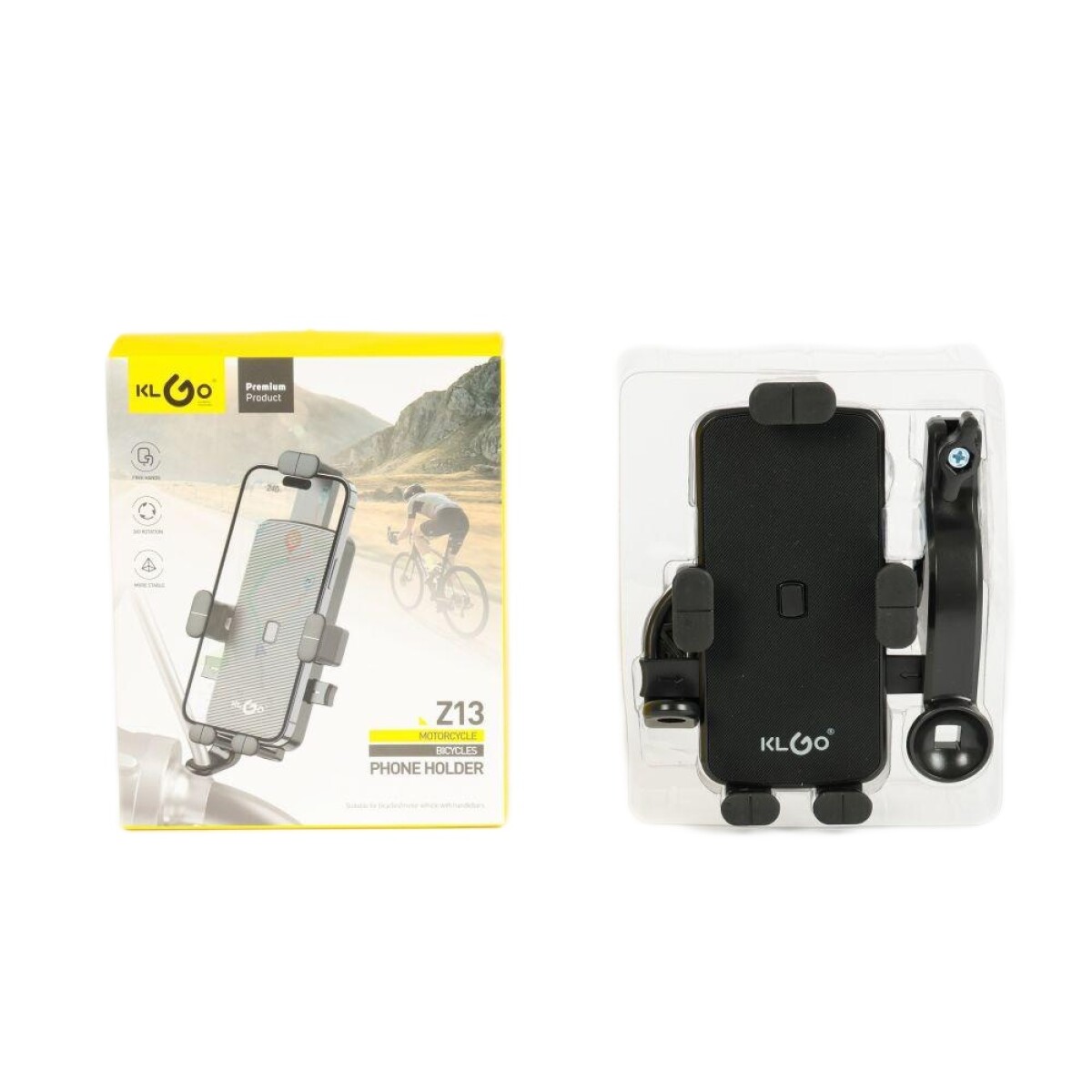 Soporte de celular Z13 articulado para bicicleta o moto 