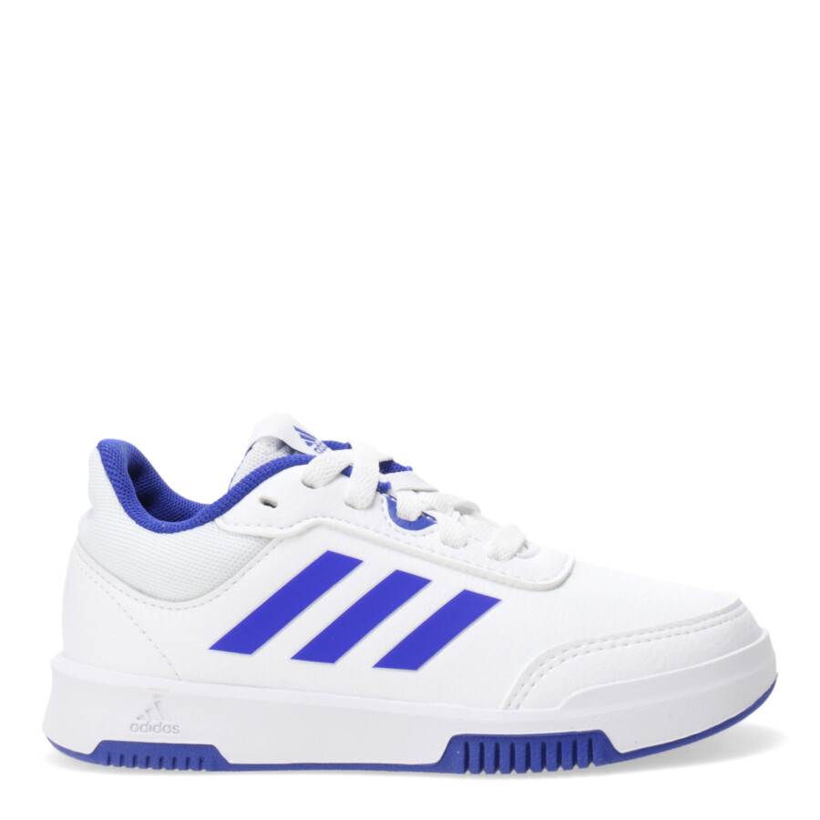 Championes Infantiles Adidas Tensaur Sport Training Lace Blanco - Azul