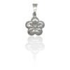 Dije Colgante Flor-Plata 925-Con Zirconia-CP3243 conpiedra