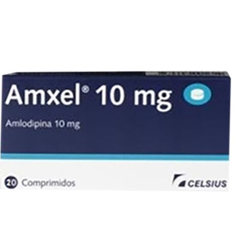 Amxel 10mg 20 Comprimidos Amxel 10mg 20 Comprimidos