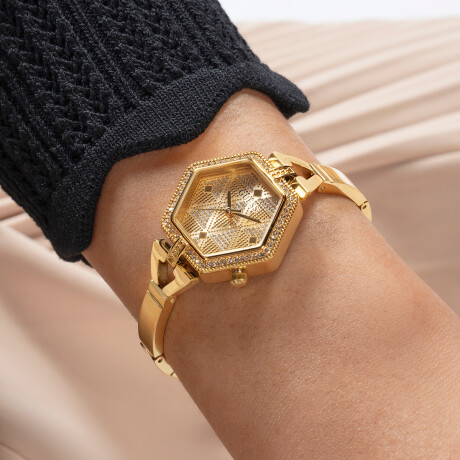Reloj Guess Gw0680L2 En Acero Inoxidable Dorado 0