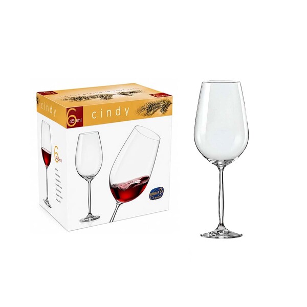 Set copas Cindy 550 ml x6 BOHEMIA Set copas Cindy 550 ml x6 BOHEMIA