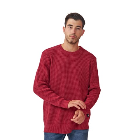 SWEATER ROW XS-XL ROJO