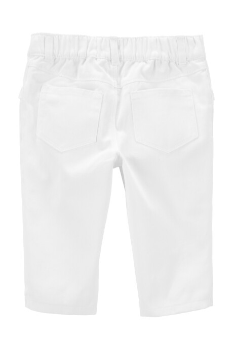Set dos piezas pantalón y blusa de algodón con volados Set dos piezas pantalón y blusa de algodón con volados