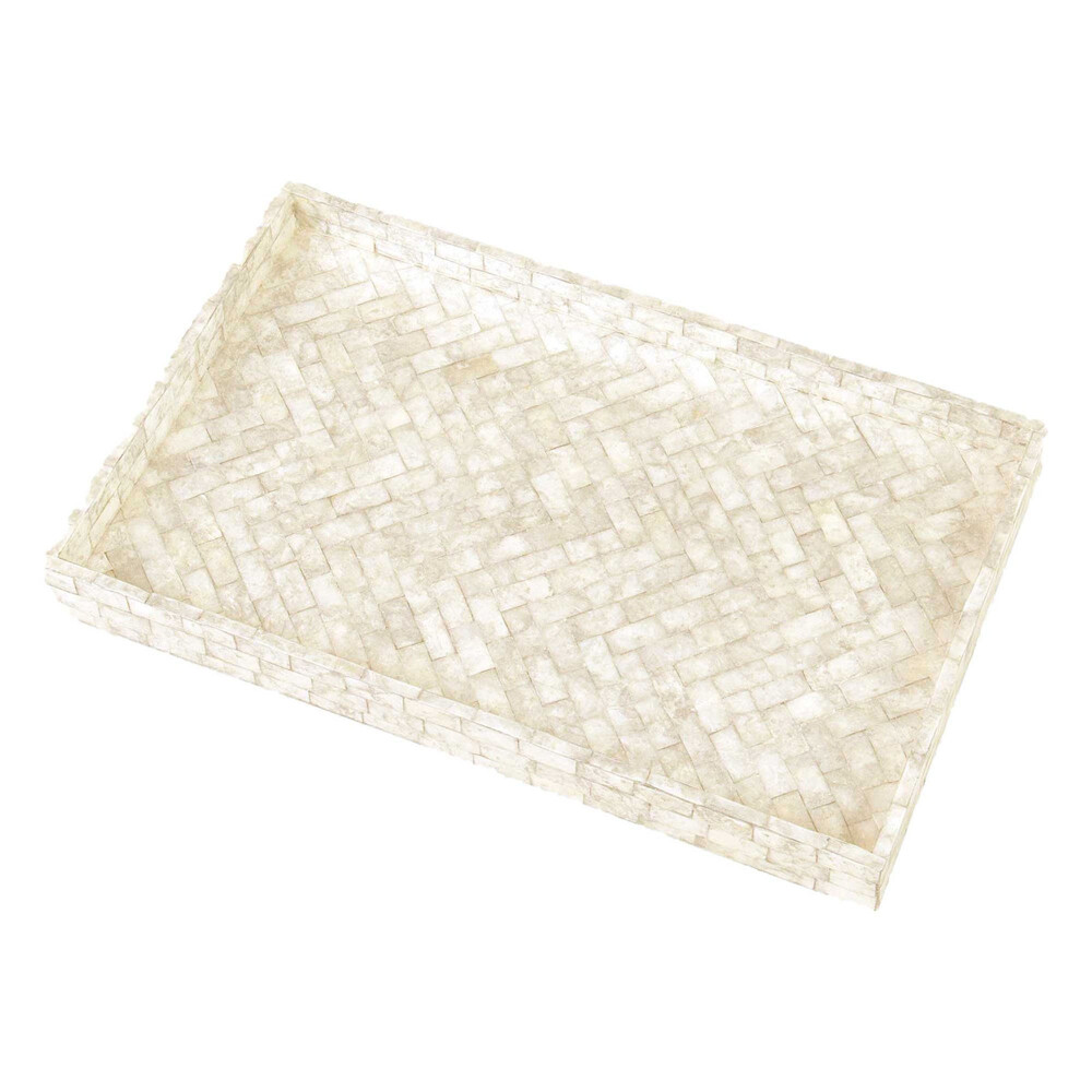 BANDEJA REC. ESPIGA BLANCO MDF 1