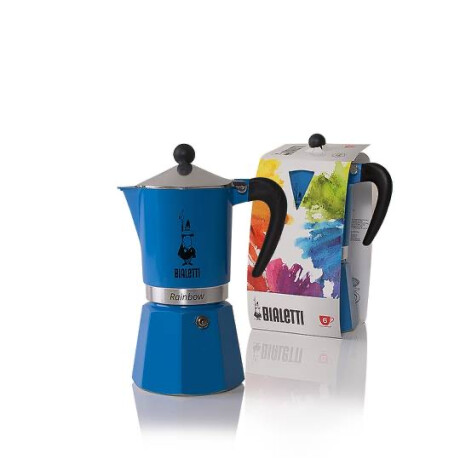 Cafetera Bialetti Rainbow Azul