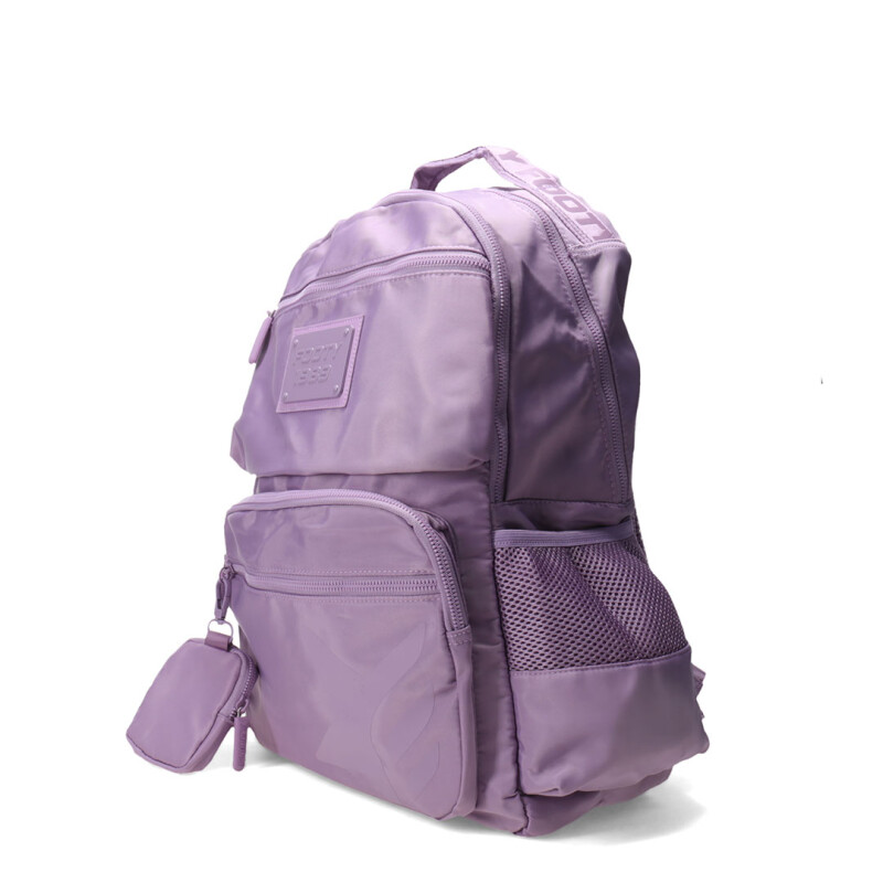 Mochila FOOTY Con Cartuchera Violeta