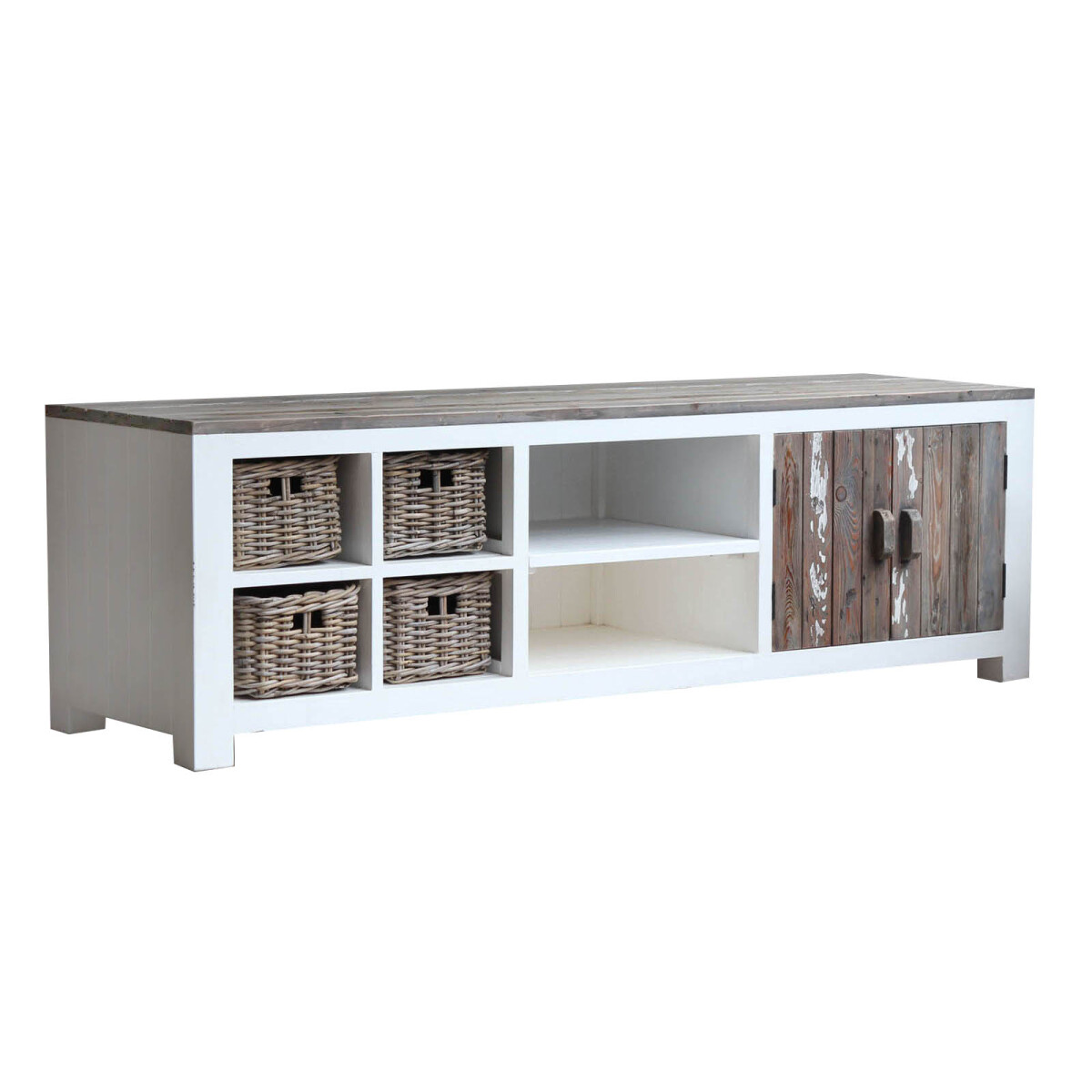 RACK - MADERA BLANCO AIM 