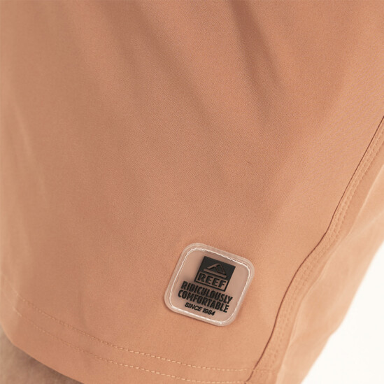 Short Reef Swim Liso Anaranjado