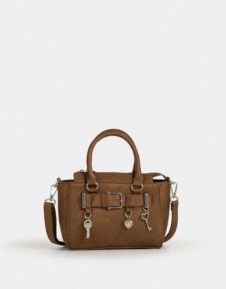CityCartera Mini City - Marron Camel 