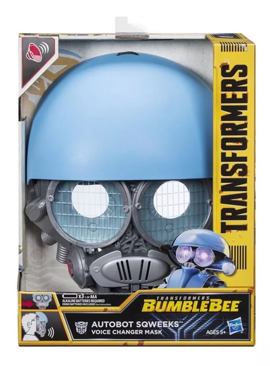 Transformers Bumblebee Autobot Sqweeks Mascara Electronica 