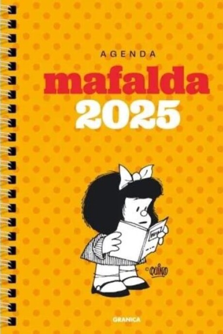 AGENDA MAFALDA 2025 AMARILLA ANILLADA AGENDA MAFALDA 2025 AMARILLA ANILLADA