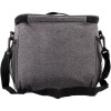 Bolso lunchera conservador de alimentos Arye 10 Litros Gris/Negro