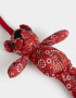 Llavero Peluche Llavero Y Charm Osito De Peluche - Rojo Medio